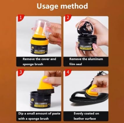 Leather Repair Cream – Fix Cracks, Scratches & Faded Colour
