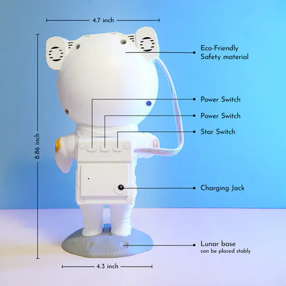 Astronaut Galaxy Projector – Turn Any Room into a Starry Universe