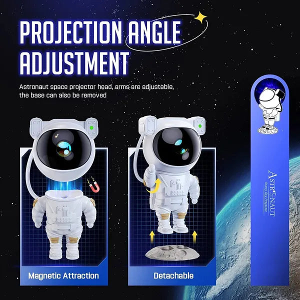 Astronaut Galaxy Projector – Turn Any Room into a Starry Universe